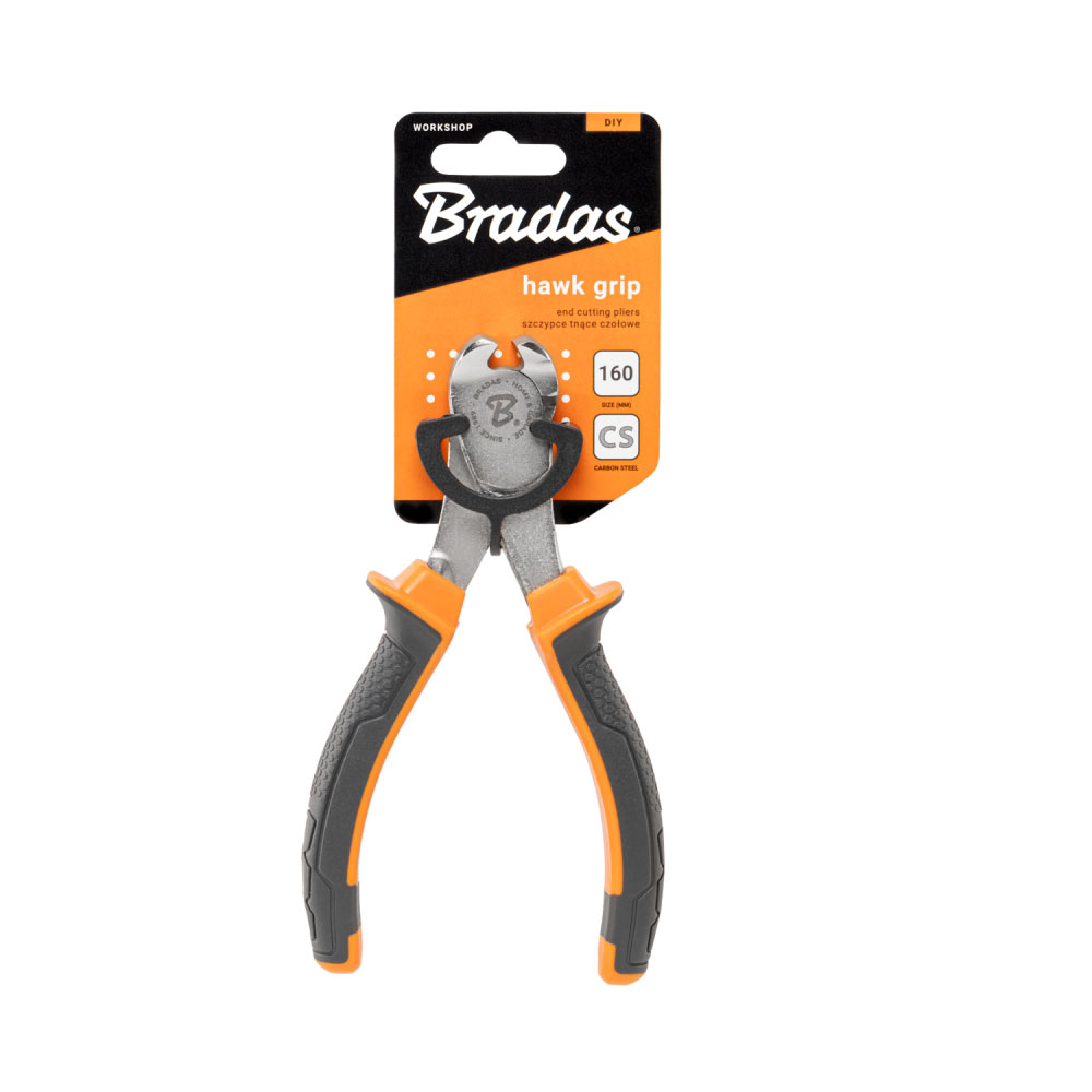 Плоскогубцы для торцевой резки Bradas HAWK GRIP, 160 мм (DIY-PL1120/6)