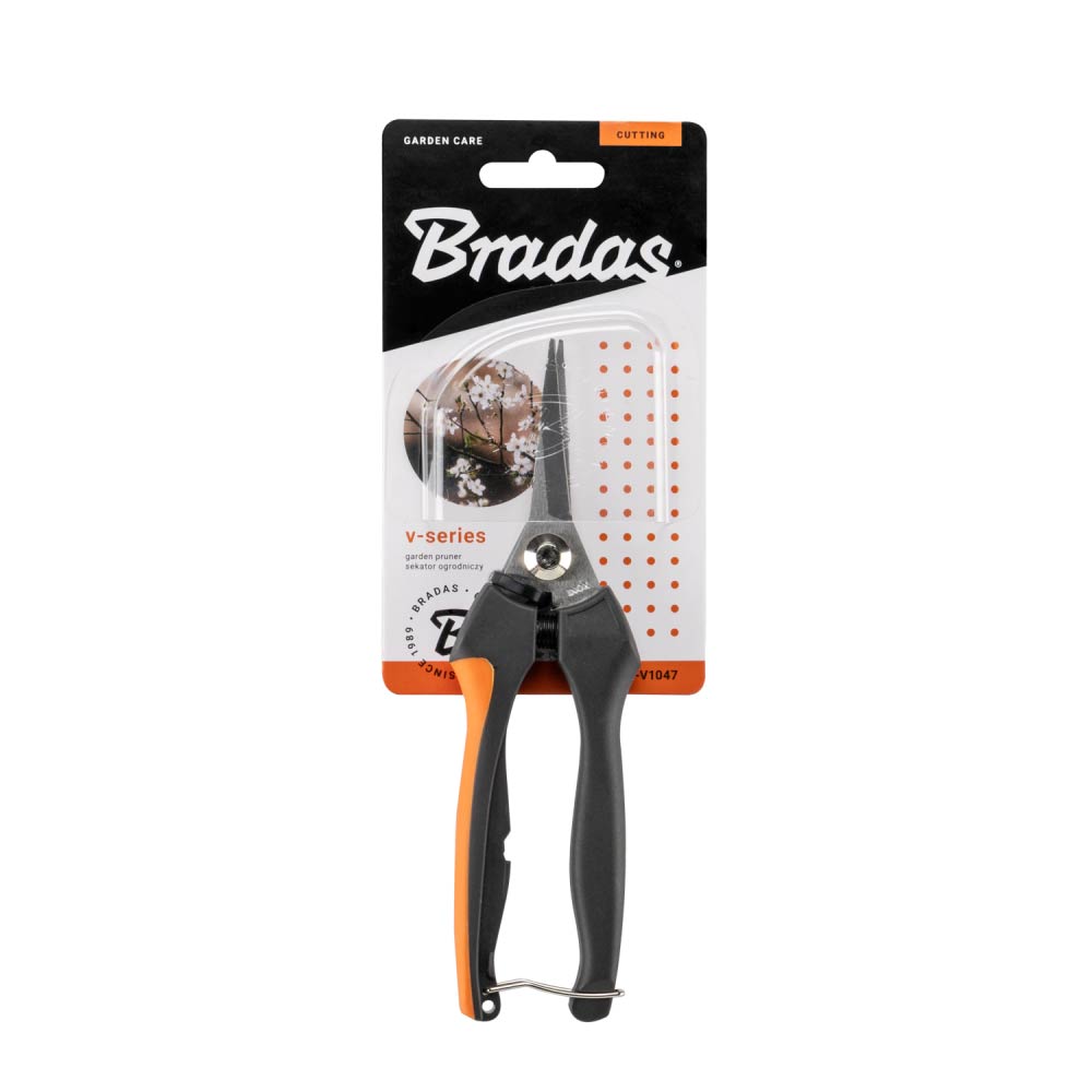 Секатор з прямим лезом Bradas V-SERIES, нержавіюча сталь (KT-V1047)