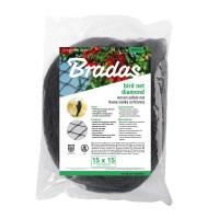 Сітка для захисту від птахів Bradas DIAMOND 20 г/м² 2x20 м, ткана, 15 x 15 мм (AS-BN20151502020)