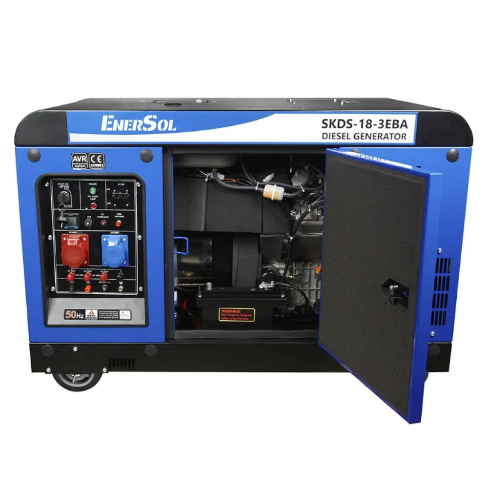 Генератор дизельный EnerSol 16/18 кВт SKDS-18-3EBA