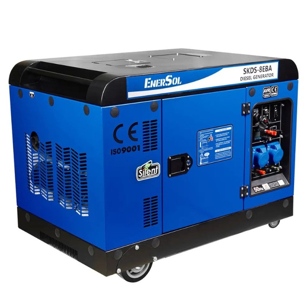 Генератор дизельный EnerSol 7.5/8 кВт SKDS-8EBA