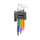 Набір шестигранних ключів Bradas HX 1,5-10 мм, 9 шт довгі (DIY-HKH62-LO/B)