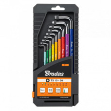 Набор ключей Bradas TORX TX 10-50 9 шт удлиненные (DIY-HKT62-EL/BOX)