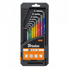 Набор ключей Bradas TORX TX 10-50 9 шт длинные (DIY-HKT62-LO/BOX)