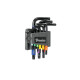 Набір ключів Bradas TORX TX 10-50 9 шт короткі (DIY-HKT71-SH/B)