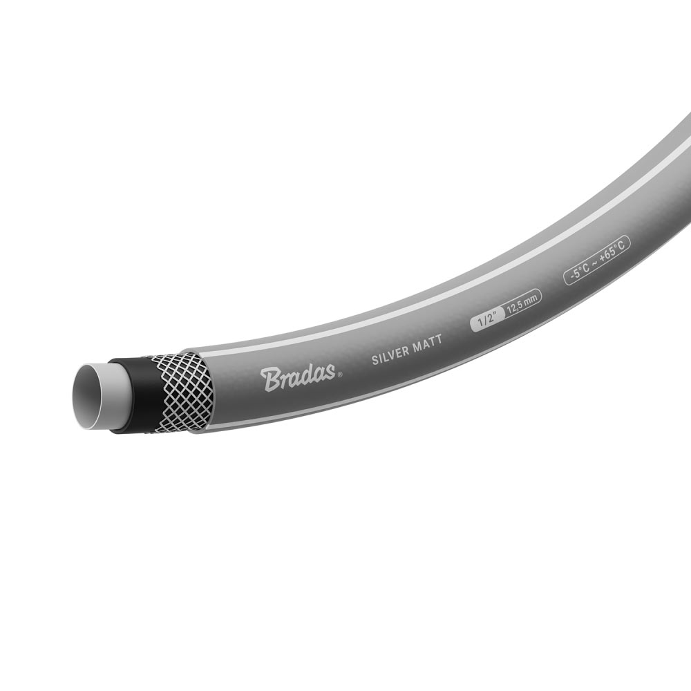 Шланг для полива Bradas SILVER MATT 1/2", 30 м (WSM1/230)