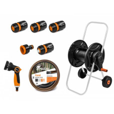 Тележка для шланга Bradas BLACK LINE 1/2" 20 м ECO-AG26020SET1