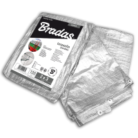 Тент посилений Bradas SILVER 120 г/м² 6 x 8 м PL1206/8