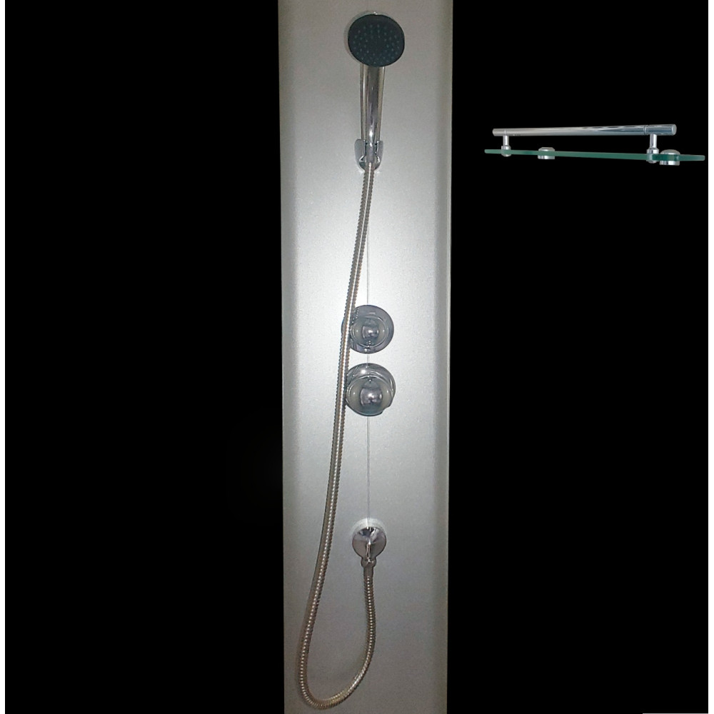 Душовий бокс BRAVO OBRA H120GBSL (H120BL)