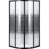 Душевая кабина BRAVO WISLA N90TB.Mosaic без поддона