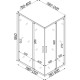 Душевая кабина BRAVO NOTEC N120FS, прямоугольная, без поддона