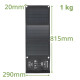 Портативний зарядний пристрій сонячна панель Bresser Mobile Solar Charger 21 Watt USB DC (3810030) 930148