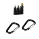 Портативний зарядний пристрій сонячна панель Bresser Mobile Solar Charger 21 Watt USB DC (3810030) 930148
