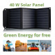 Портативное зарядное устройство солнечная панель Bresser Mobile Solar Charger 40 Watt USB DC (3810040) 930149