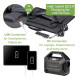 Портативное зарядное устройство для солнечной панели Bresser Mobile Solar Charger 60 Watt USB DC (3810050) 930150
