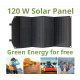 Портативний зарядний пристрій сонячна панель Bresser Mobile Solar Charger 120 Watt USB DC (3810070) 930152