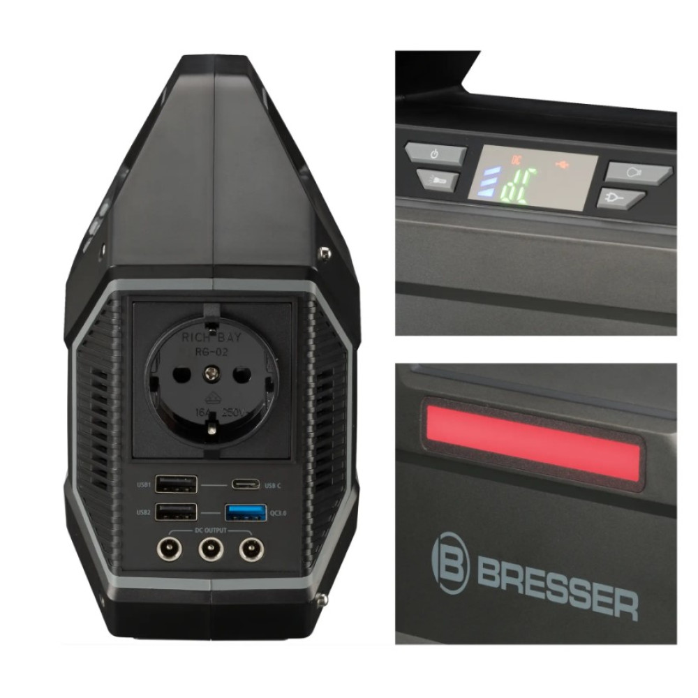 Портативная зарядная станция Bresser Portable Power Supply 100 Watt (3810000) 930154