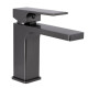Смеситель для умывальника Qtap Gemini (с гигиеническим душем) Gunmetal Black PVD QTGEM272GMB45692