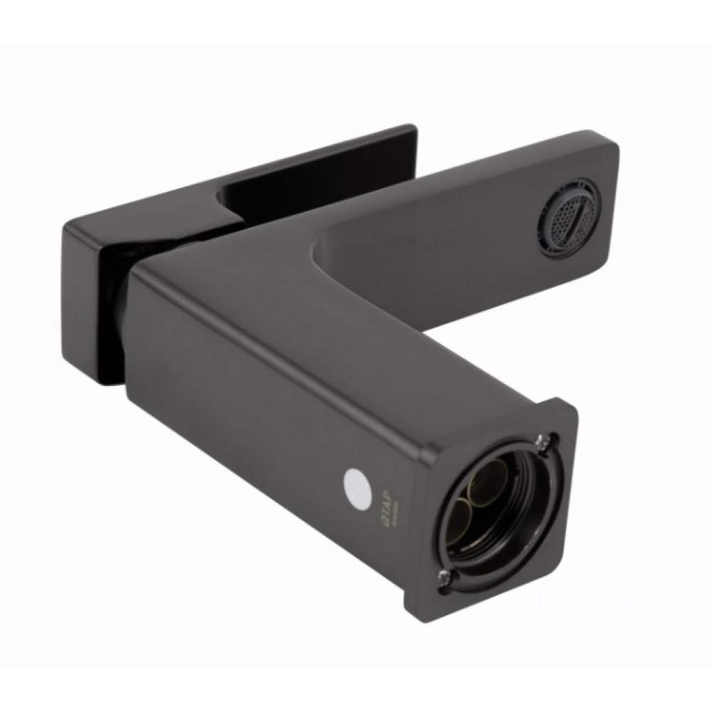 Смеситель для умывальника Qtap Gemini (с гигиеническим душем) Gunmetal Black PVD QTGEM272GMB45692