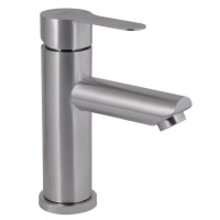 Змішувач для умивальника Brinex Pure 001F Nickel BRIPUR001FNKL