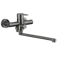 Смеситель для ванны Brinex Pure 005 Graphite BRIPUR005GRP
