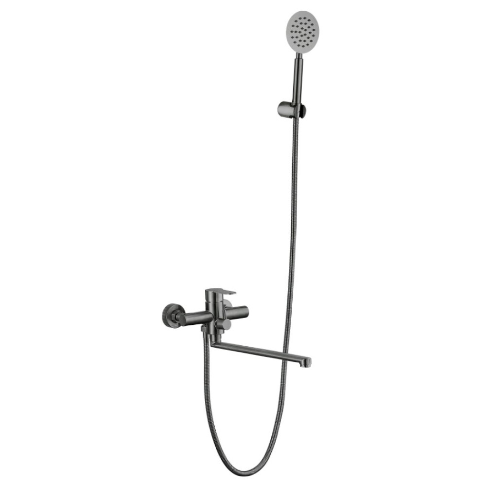 Змішувач для ванни Brinex Pure 005 Graphite BRIPUR005GRP