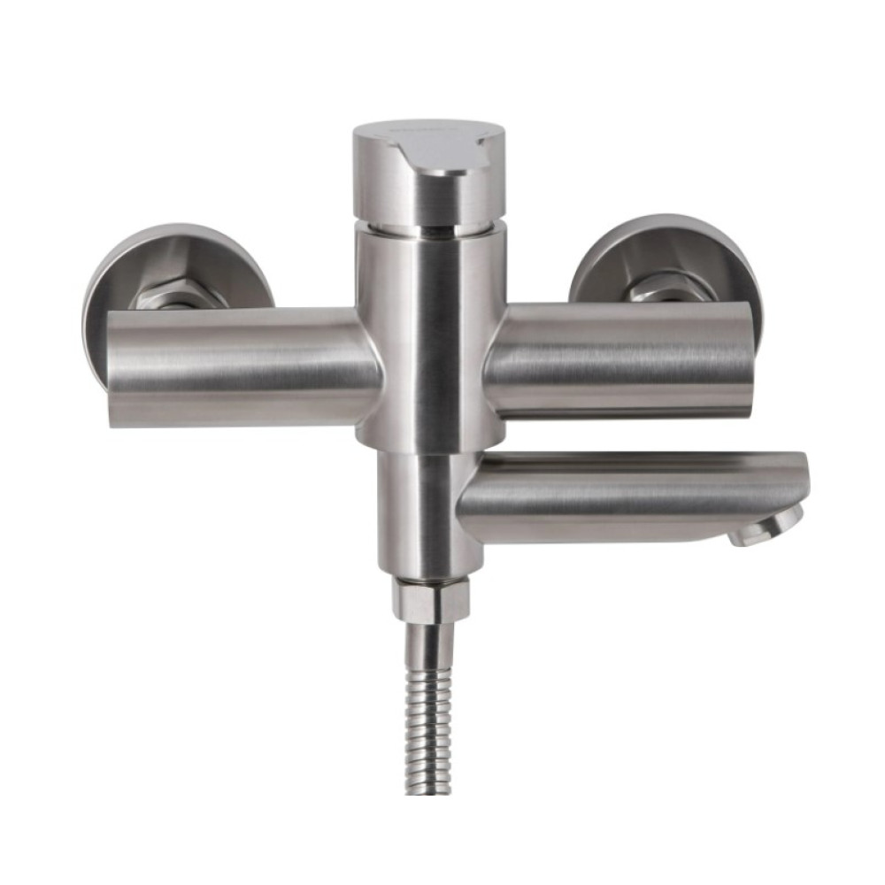 Змішувач для ванни Brinex Pure 006 Nickel BRIPUR006NKL