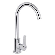 Змішувач для кухні Brinex Pure 015F U-образний Chrome BRIPUR015FCRM