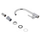 Змішувач для кухні Brinex Pure 015F U-образний Chrome BRIPUR015FCRM