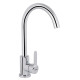 Змішувач для кухні Brinex Pure 015F U-образний Chrome BRIPUR015FCRM