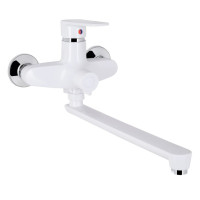 Смеситель для ванны Brinex 35W 005, Chrome/White (k35) BRIN35W005
