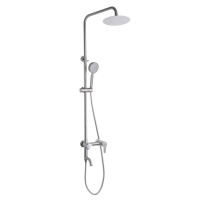 Душевая система универсальная Brinex Pure 1030, Nickel (k35) BRIPUR1030NKL