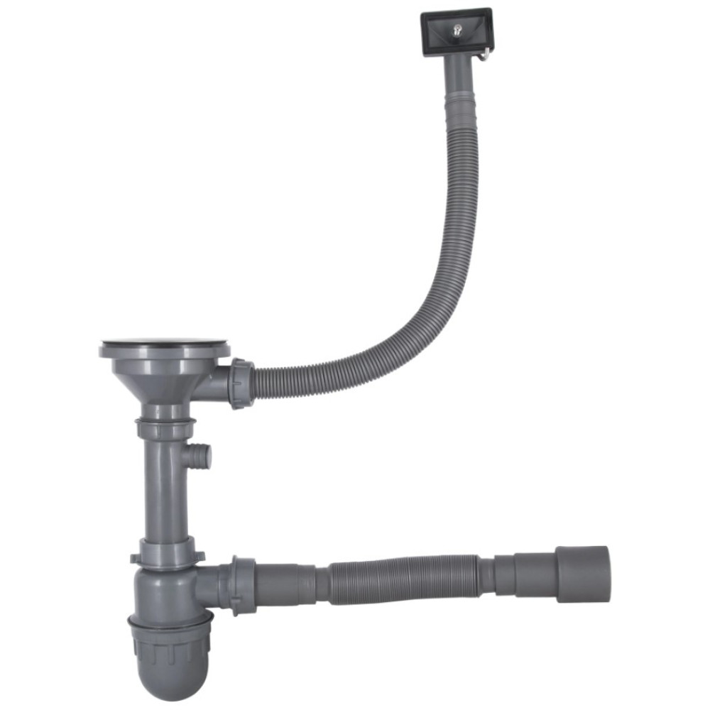 Кухонная мойка Brinex 3838 0,6 мм, врезная BRIN3835SAT06