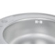 Кухонная мойка Brinex 490-A 0.6 мм, врезная BRIN490SAT06