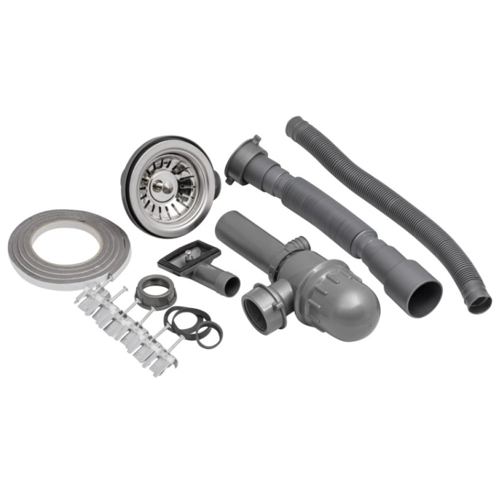 Кухонная мойка Brinex 510-D 0,8 мм, врезная BRIN510MDEC08