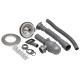 Кухонная мойка Brinex 510-D 0,8 мм, врезная BRIN510MDEC08