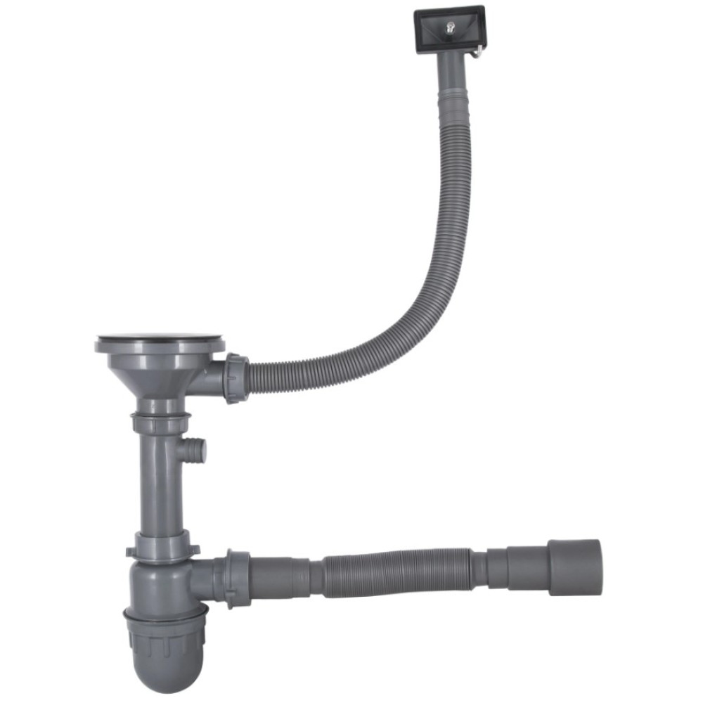 Кухонная мойка Brinex 510-D 0,8 мм, врезная BRIN510MDEC08