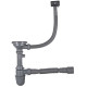 Кухонная мойка Brinex 510-D 0,8 мм, врезная BRIN510MDEC08