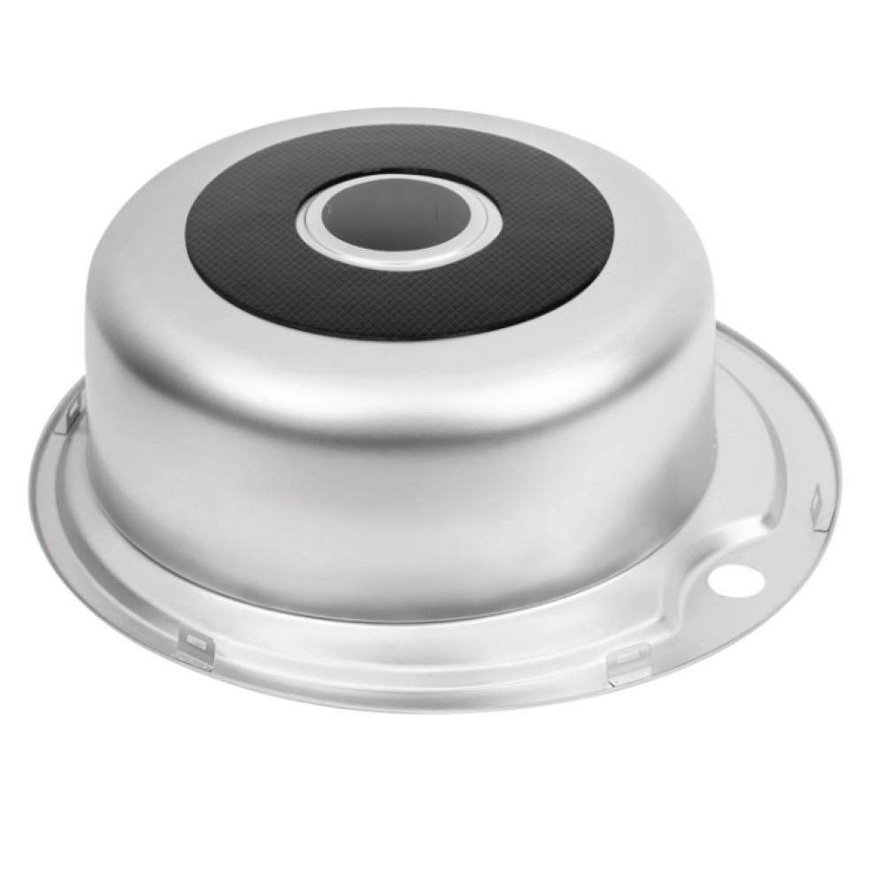 Кухонна мийка Brinex 510-D 0.8 мм, врізна BRIN510SAT08