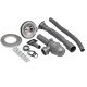 Кухонна мийка Brinex 510-D 0.8 мм, врізна BRIN510SAT08