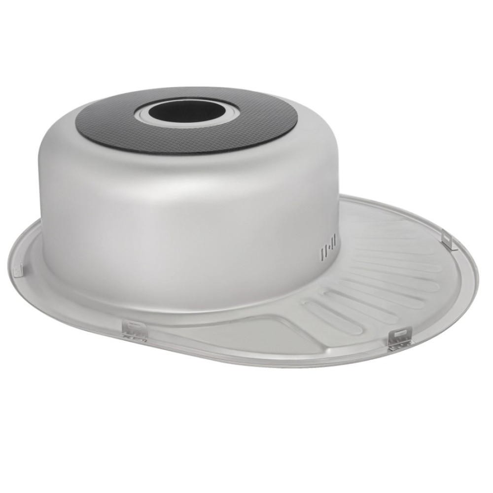 Кухонна мийка Brinex 5745 0,8 мм, врізна BRIN5745SAT08