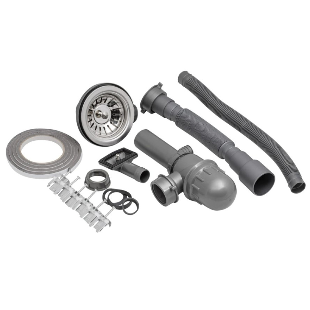 Кухонная мойка Brinex 5745 0,8 мм, врезная BRIN5745MDEC08