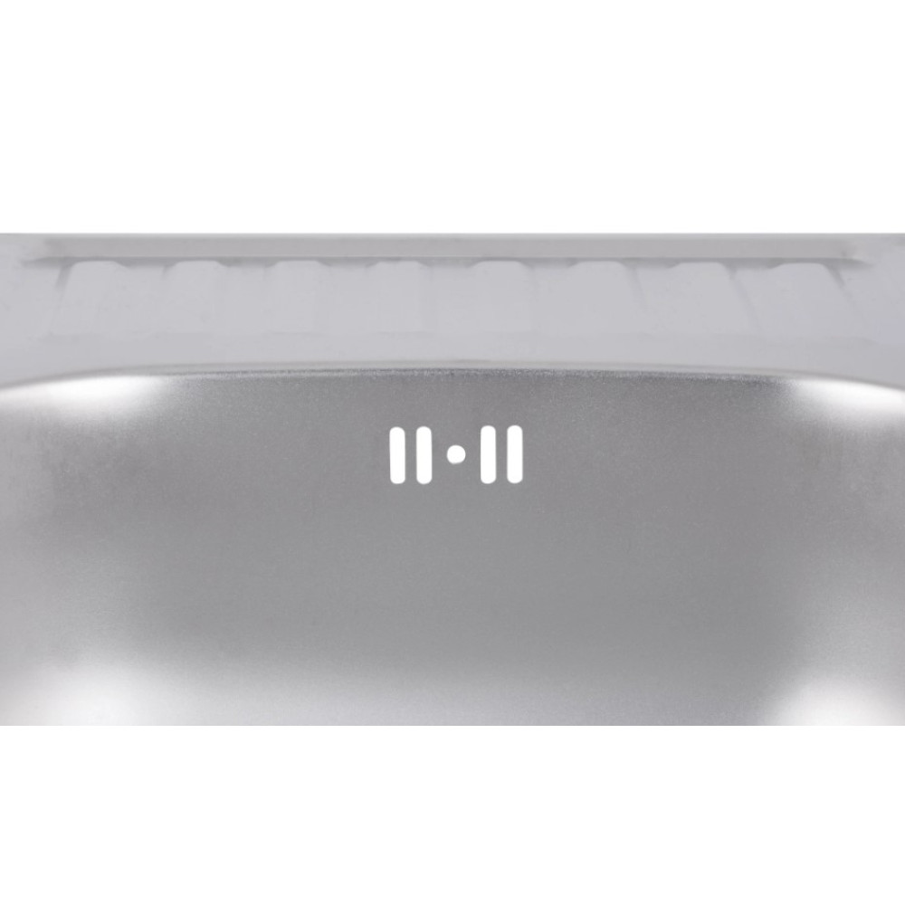 Кухонна мийка Brinex 5848 0,8 мм, врізна BRIN5848SAT08