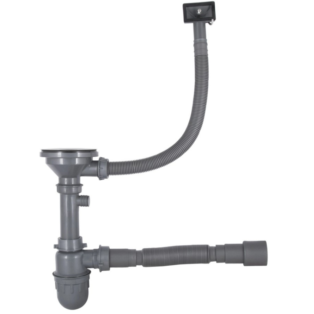 Кухонна мийка Brinex 5848 0,8 мм, врізна BRIN5848SAT08