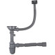 Кухонна мийка Brinex 5848 0,8 мм, врізна BRIN5848SAT08