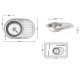 Кухонная мойка Brinex 7750 0,8 мм, врезная BRIN7750MDEC08
