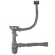 Кухонна мийка Brinex 7750 0,8 мм, врізна BRIN7750SAT08