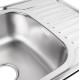 Кухонная мойка Brinex 7848 0,8 мм, врезная BRIN7848MDEC08