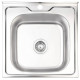Кухонная мойка Brinex 5050 0.6 мм, накладная BRIN5050SAT06