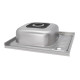 Кухонна мийка Brinex 6050-L 0.6 мм, накладна BRIN6050LSAT06
